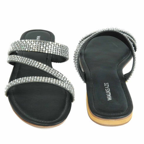 Women Formal Slippers - 40084S - Slippers - Walkeaze